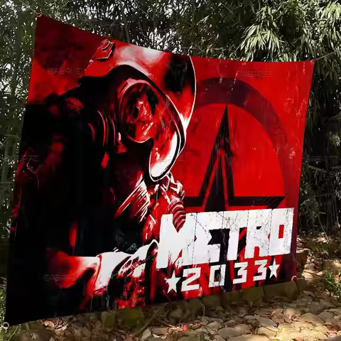 M-Metro 2033 G-Game Family Gatherings Outdoor Atmosphere Flags Camping Decorations Banners