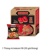 mì Kokomi 90 tôm chua cay thùng 30 gói