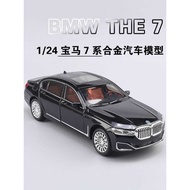 Large Size BMW 7 Series Alloy Car Model Simulation Car Model Free Children Toy Car Gift Boy Decorati