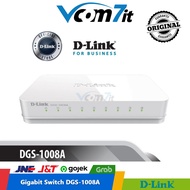 D-Link DGS-1008A 8-port Gigabit Unmanaged Switch Hub LAN