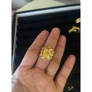 24k Gold Plated Flower Ring