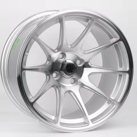Suitable for 15inch Beetle Honda Fit small-sized vehicle wheels, aluminum alloy wheels 4X100 silver-