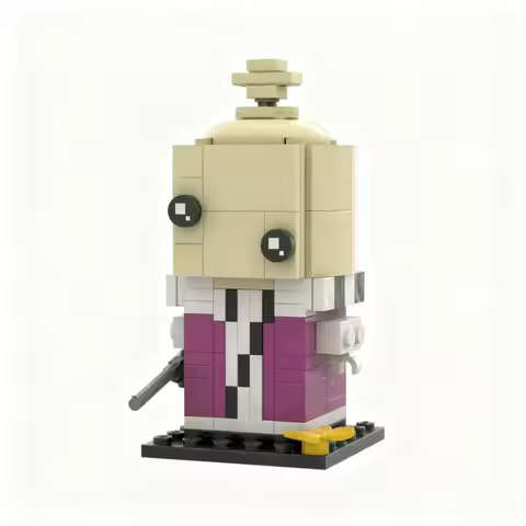 126pcs MOC Kinger BrickHeadz - The Amazing Digital Circus Model Building Blocks Toys Architecture Ch