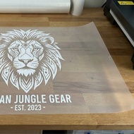 (SIAP 2-4 HARI) Custom Design vinyl Heat Transfer for fabric, kain belacu, baju, t-shirt | material 