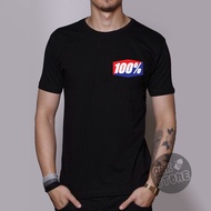 ONE HUNDRED PERCENT SUPERMOTO INDONESIA MOTOCROSS T-SHIRT