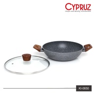 Cyprus Marble KI-0650 Cyprus Wok + Lid 30cm