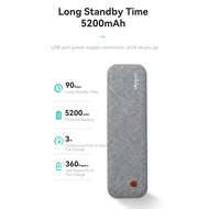 A40 Portable Paper Printer USB Bluetooth Wireless A4 Mini Thermal Transfer Printer Support Mobile Sm
