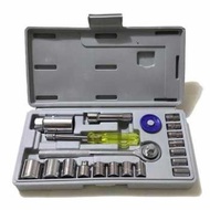 Socket Wrench Set Socket Wrench Set Complete Socket Wrench Long Socket Wrench 21 Pcs Socket Wrench 2