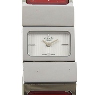 【日本直送】愛馬仕 HERMES LÉGARÉ 手錶 L01.210 不鏽鋼 石英 指針式顯示 白色錶盤 女仕款【二手】