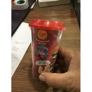 CP sausage shake with honey BBQ sauce flavor