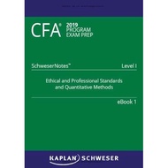 2019 SCHWESER KAPLAN CFA LEVEL 1 STUDY NOTES 1-5 YC4620