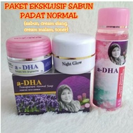Paket Normal cream a DHA original + toner pink skincare paket murah