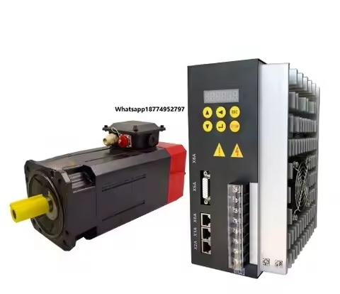ATC Spindle Servo Motor 3.7kw Servo Motor High Torque Milling Spindle Engine and Controller Cnc Cont
