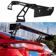 Sesuai untuk Honda Civic FK8 FL5 TYPER APR Modified Carbon Fiber Rear Wing Gooseneck GT Spoiler