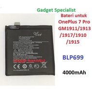 OnePlus 7 Pro GM1911/1913/1917/1910/1915 BLP699 One Plus 7Pro 4000mAh Battery 1+7 Pro 1+7 One Plus B