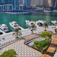 โรงแรม Dubai marina , Success Luxury apartments, near JBR beach and metro station-daily free houseke