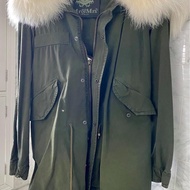 正 Mr&Mrs ltaly 皮草外套 mr & mrs Italy XXS皮草夫婦 長版狐狸毛