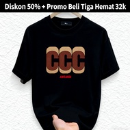 KATUN Unisex Oversize T-Shirt Pure Cotton Comfortable and Breathable - "CCC AWEANDI" Logo Design wit