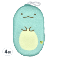 Sumikkogurashi 角落生物 沐浴海綿 蜥蜴
