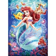 Epock 108 Piece Jig Saw Puzzle Disney ARIEL (Ariel) -Jewel of the Sea- (18.2 x 25.7cm) 72-403 With spatula with spinach with decoration parts Epoch