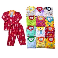 PP QKIDS Children's Pajamas Long Sleeve Long Pants || Boys and Girls Pajamas with Patterns || QKIDS 