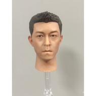 1/6 Soldier Model Asian Trendy Teacher Chen Head Carving with Short Neck High Quality Fine Coating H