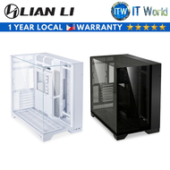 Itw | Lian Li 011 Vision ATX Tempered Glass PC Case (White | Black)