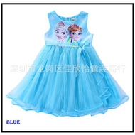 Disney Frozen below knee dress[3-8 years old