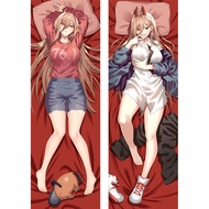 Chainsaw Man Power Anime  Waifu Hugging Body Pillow Case Cover 2-Side Print Otaku Fullbody Pillowcas