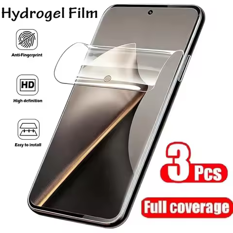 3Pcs Screen Protector For Oneplus 10 9 pro Hydrogel Film For Oneplus 11 11R 10R 9R 9RT 6 6T 7T 8T 5 