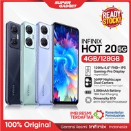 Infinix Hot 20 5G 4/128 RAM 4 ROM 128 GB 4GB 128GB HP Smartphone Android Original Garansi Resmi Handphone