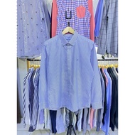 KEMEJA Renoma Blue Stripe Shirt (size L)