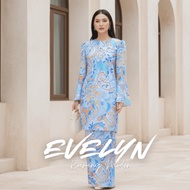 KURUNG EVELYN by Athifa Azzahrah - Kurung Moden Elegant 2025 | Baju Kurung Moden Ironless | Kurung P