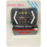 7inch 2 tone box/ 7inch 2 tone (2 colors) box model