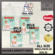 Huggies AirSoft PANTS Super Jumbo Pack (M46/L36/XL30/XXL32) (Ultra Natural Soft)