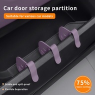 Car Interior Supplies Car Door Card Slot Storage Partition Baffle Car Armrest Storage Slot Universal