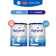 [Bundle of 2] Aptamil Profutura Cesarbiotik Growing Up Milk Stage 3 (800g) (also suitable for c-sect