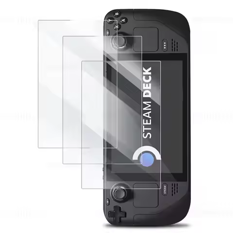 1/2PCS Screen Protector for Steam Deck OLED Anti-Scratch Clear Tempered Glass Screen Protection for 