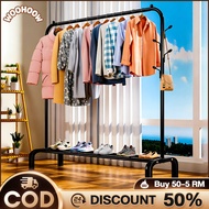 Clothes hanging rack Rak Baju Floor-standing Clothes Hanger Balcony Drying Rack Ampaian Baju Laundry