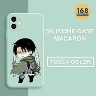 DC AOT Samsung A14 A54 A10S A12 A02 A02S A03 A03S A51 A7 A13 A23 A22 A32 A50 A52 J2 PRIME DU264 Softcase Casing Fashion Silikon Pelindung HP Macaroon Custom Printing Handphone Motif Karakter Bergambar Anime