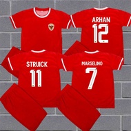 COD/ BEST SELLING CHILDREN'S NATIONAL TEAM FOOTBALL SHIRT SET MARSELINO, ARHAN, STROKE