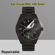2/4/6Pcs For Tissot PRC 100 Solar Smart Watch Clear Ultra Slim Soft Hydrogel Repairable Film Screen 