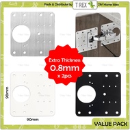 T Rex DIY Kitchen Cabinet Door Hinge Repair Plate / Mounting Fixing Plate / Pembaikan Engsel Pintu