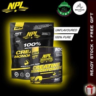Creatine Monohydrate (150g / 500g)(Unflavoured) by NPL - Strength, Recovery, Increase Muscle Mass