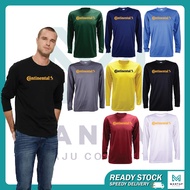 continental long sleeve shirt / tshirt Conti Tyre CC6 CSC6 Comfort Sales Uniform Office Baju T-Shirt Lelaki Men's Design