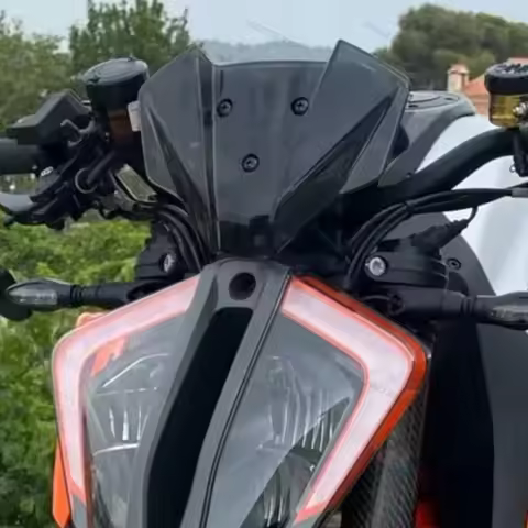 For KTM Duke125 250 390duke 2024-2026 1290 Super Duke R MY20 2020-2024 Windshield Windscreen Front W