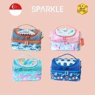 Newyear children gift 🎁【SPARKLE】Fully Insulated Lunch Bag/Lunch Box/cartoon thermal bag For Kids