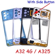 For Samsung Galaxy A32 4g Middle Frame Housing Case + Buttons For Samsung A32 5g SM-A226B Middle Frame Bezel Middle