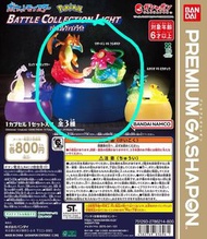 BANDAI 萬代 Pokemon 寶可夢 發光擺件 奇異花 噴火龍 扭蛋