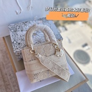 2025 embroidered empress dowager bag lace bag paris map lady